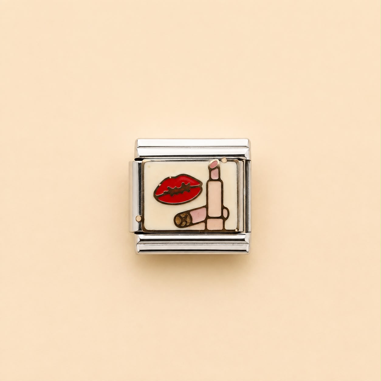 Lipstick Charm Link
