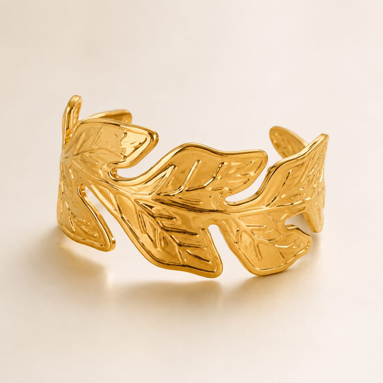 Golden Laurel Cuff